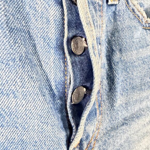 Levi's Premium Wedgie Bootcut Jeans Medium Wash High Waist Womens Size W24 L32 - Picture 6 of 13